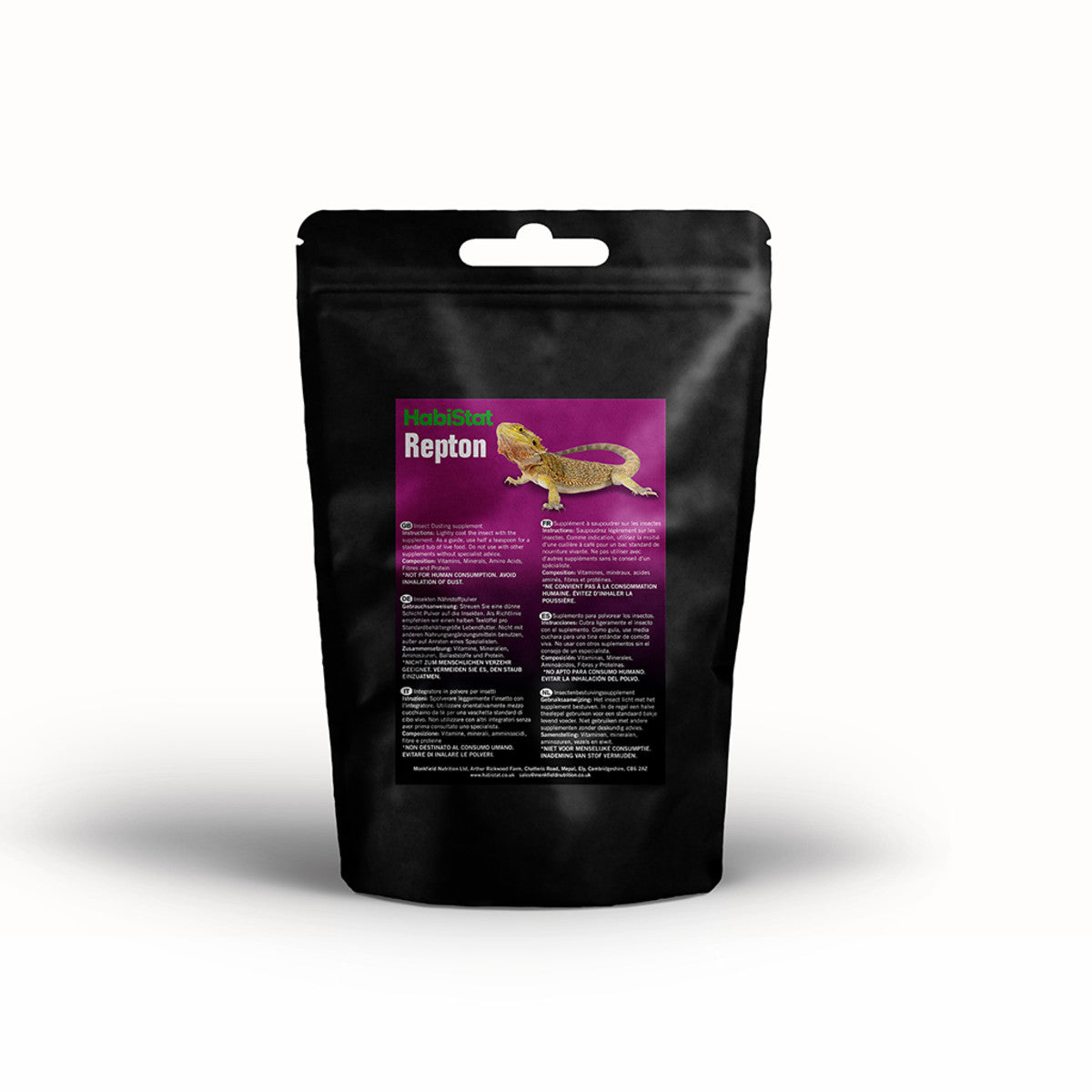 HABISTAT REPTON - Bætiefni fyrir eðlur - 40gr