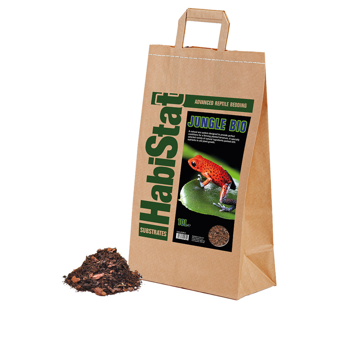 HABISTAT JUNGLE BIO SUBSTRATE - Undirlag í frumskógarbúr