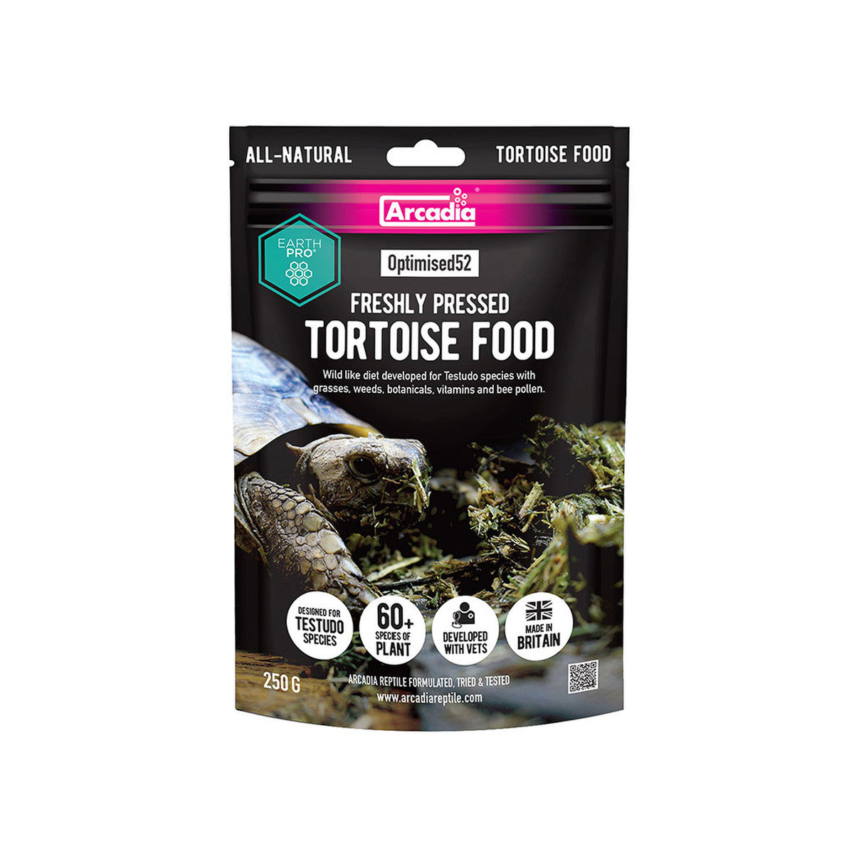 ARCADIA EARTHPRO OPTIMISED52 TORTOISE FOOD - skjaldböku matur